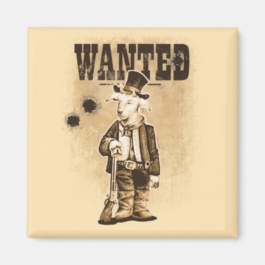 ビリー・ザ・キッド マグネット (正面)