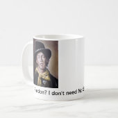 ビリー・ザ・キッド・マグ・ウィズ・恩赦引用文 コーヒーマグカップ (正面左)