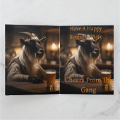 ビリー・ザ・キッド：ヤギがバーに入る。 カード (内部)