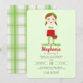 ビリー・スイート・バースデイ 招待状 (正面/裏面)