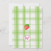 ビリー・スイート・バースデイ 招待状 (裏面)