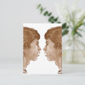 ビリー…ダブルプロファイルポートレート2004 ポストカード (スタンド正面)