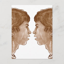 ビリー…ダブルプロファイルポートレート2004 ポストカード