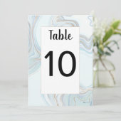 ビリー テーブル ナンバー 招待状 (スタンド正面)