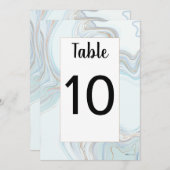 ビリー テーブル ナンバー 招待状 (正面/裏面)