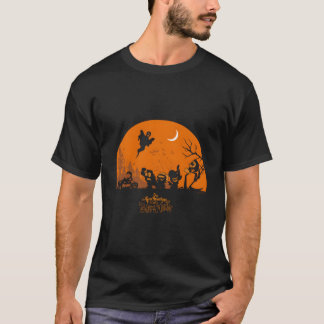 ビリー・ディ・ハロウィーンシルエットの恐ろしい冒険 Tシャツ