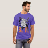 ビリー・フューリーのレトロな友達を倒す Tシャツ (正面フル)