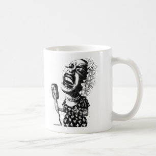 ビリー・ホリデイのマグ コーヒーマグカップ