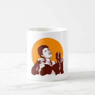 ビリー・ホリデイ コーヒーマグカップ