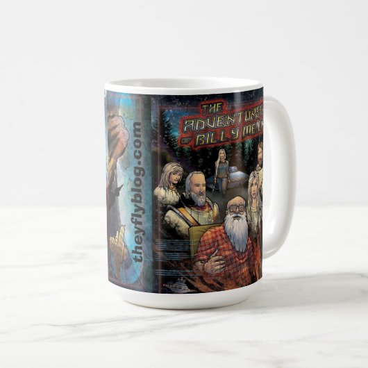 ビリー・マイヤー冒険ウェブコミック コーヒーマグカップ (正面右)