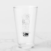 ビリー&マンディの恐ろしい冒険 – 終わり タンブラーグラス (裏面)