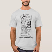 ビリー&マンディの恐ろしい冒険 – 終わり Tシャツ (正面)
