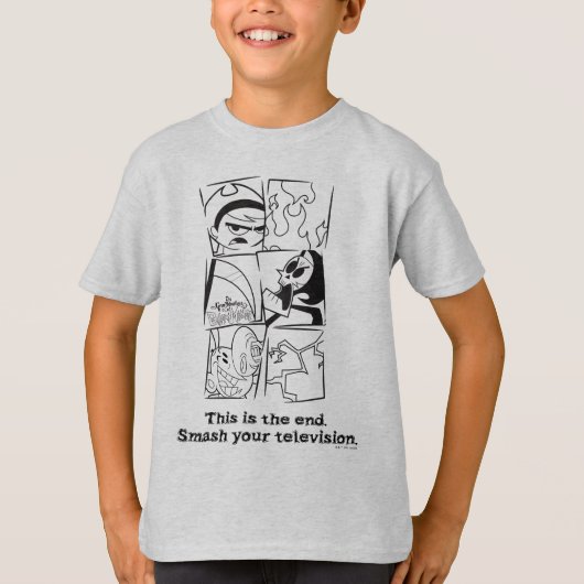 ビリー&マンディの恐ろしい冒険 – 終わり Tシャツ (正面)