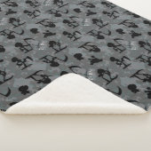 ビリー&マンディーパターンの恐ろしい冒険 シェルパブランケット (3/4)