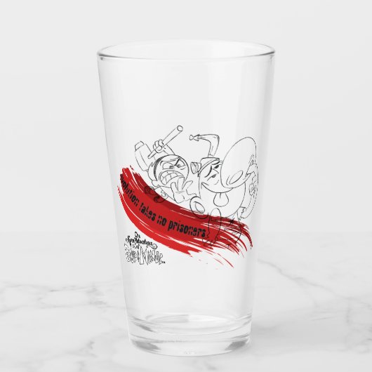 ビリー&マンディ – エボリューションは囚人を受け取らない タンブラーグラス (正面)