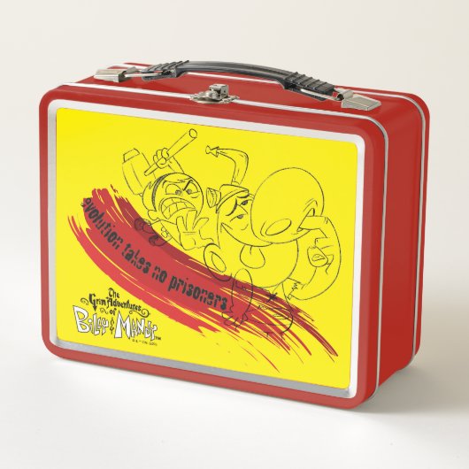 ビリー&マンディ – エボリューションは囚人を受け取らない メタルランチボックス (正面)