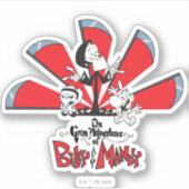 ビリー&マンディ・スキートアートの恐ろしい冒険 シール (正面)