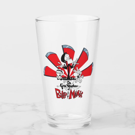 ビリー&マンディ・スキートアートの恐ろしい冒険 タンブラーグラス (正面)