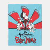 ビリー&マンディ・スキートアートの恐ろしい冒険 フリースブランケット (正面)