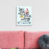 ビリー&マンディ – 抵抗しても無駄 キャンバスプリント (インサイチュ (リビング))