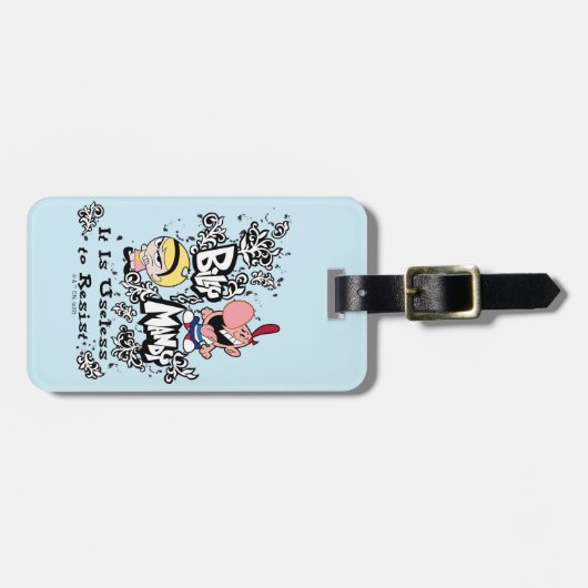 ビリー&マンディ – 抵抗しても無駄 ラゲッジタグ (正面横)