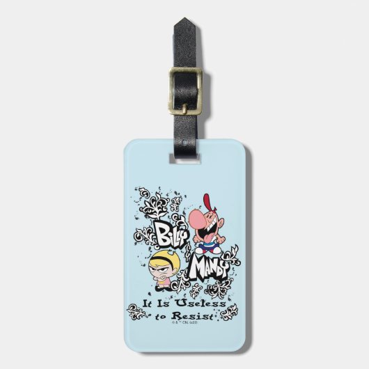 ビリー&マンディ – 抵抗しても無駄 ラゲッジタグ (正面縦)