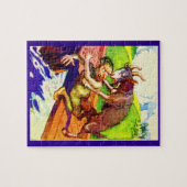 ビリー・ヤギの粥とトロール ジグソーパズル (横)