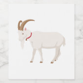 ビリー・ヤギ ワインラベル (シングルラベル)