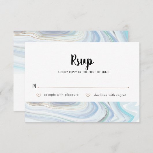 ビリー レスポンス カード (正面/裏面)