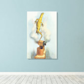 ビルが出るぞ！」 キャンバスプリント (インサイチュ (ウッドフロア))