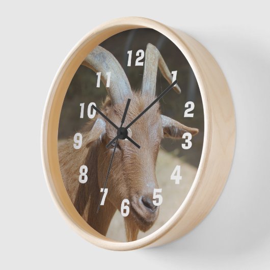 ビルさん 壁時計 (傾斜)