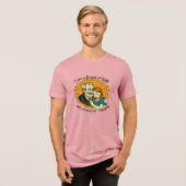 ビルとドロシーの友人 - トライブレンドTシャツ (正面全面)