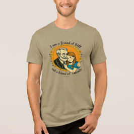 ビルとドロシーの友達 - トライブレンドTシャツ