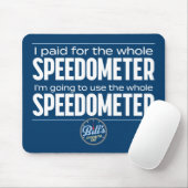 ビルのスピードメーターショップホールスピードメートルホテルマウスパッド マウスパッド (マウス)