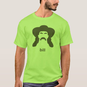 ビルのHirsuteシルエットのTシャツ Tシャツ