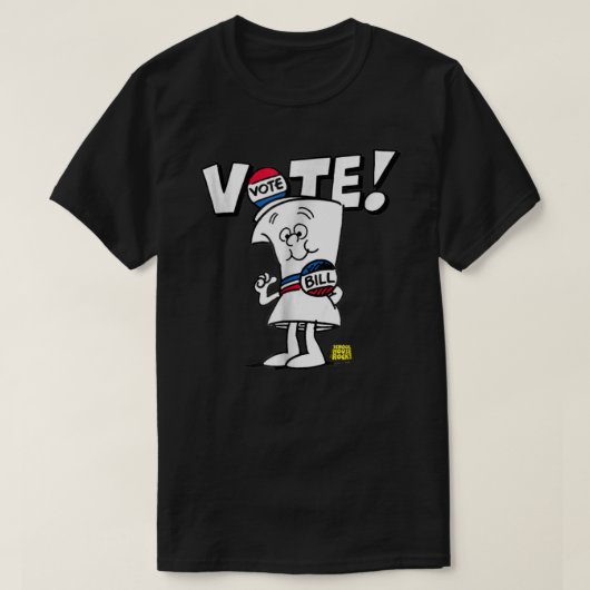 ビルエッセンシャルTシャツ付き校舎ロック投票 Tシャツ (デザイン正面)