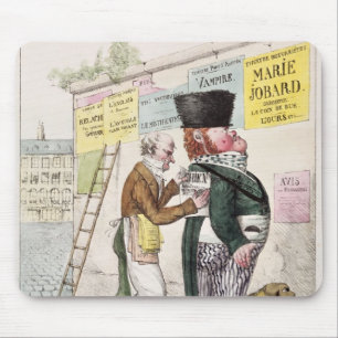 ビルステッカー1820年の娯楽 マウスパッド