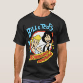 ビルズの素晴らしい冒険の漫画がおかしい Tシャツ (正面)