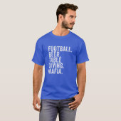 ビルズサッカーマフィア、バッファローニューヨークスポーツファン Tシャツ (正面フル)