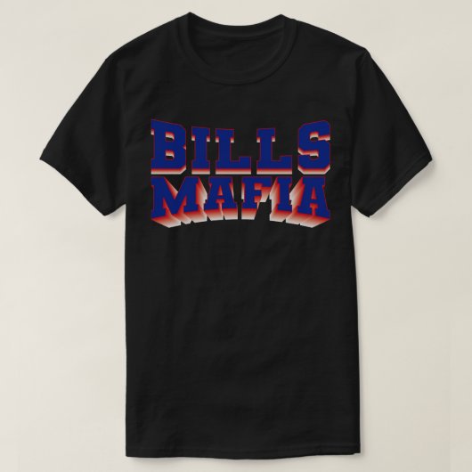 ビルズマフィアファン Tシャツ (デザイン正面)