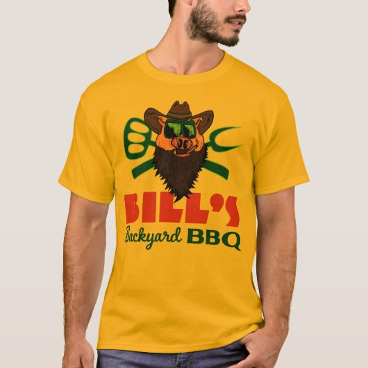 ビルズ・バックヤードBBQ Tee Tシャツ (正面)