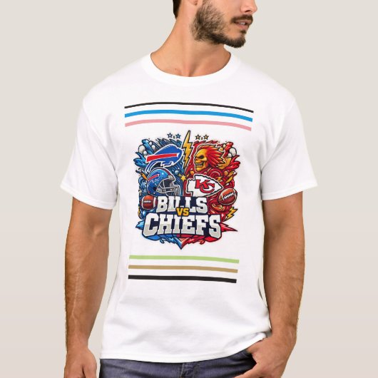 ビルズ vs チーフス tシャツ (正面)