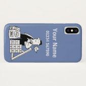 ビルダテーマ漫画 Case-Mate iPhoneケース (裏面(横))