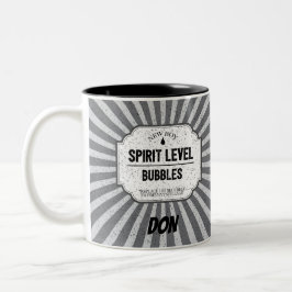 ビルダーおもしろい建築ワーカージョーク ツートーンマグカップ