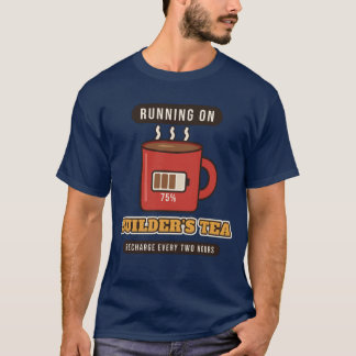 ビルダーズティーで動いてる Tシャツ