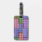 ビルダーズブリックパステル ラゲッジタグ (裏面縦)