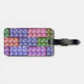 ビルダーズブリックパステル ラゲッジタグ (裏面横)