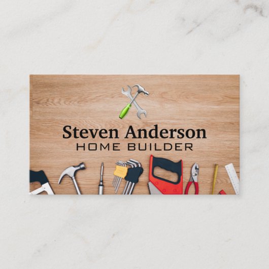 ビルダーツール |大工 名刺 (正面)
