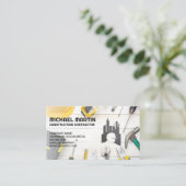 ビルダーツール |建築契約者ロゴ 名刺 (スタンド正面)