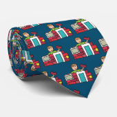 ビルダービルディングハウスブロック建物 ネクタイ (ロール)